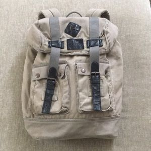 Converse canvas backpack military style rucksack